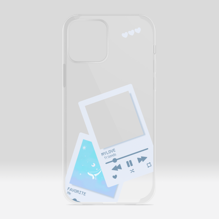 クリアiPhoneケース - iPhone12 / 12 Pro