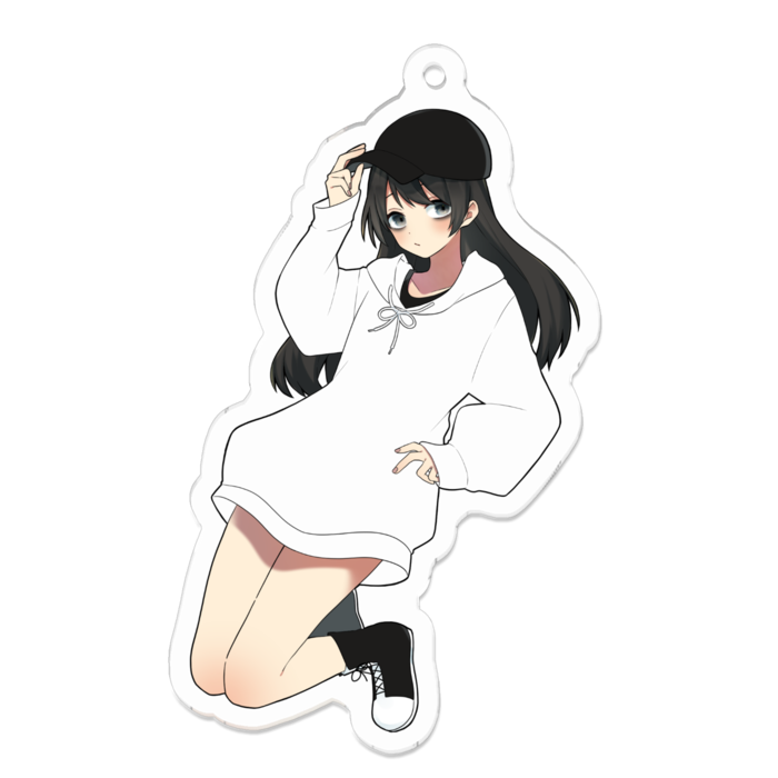 アクリルキーホルダー - 70 x 70 (mm)