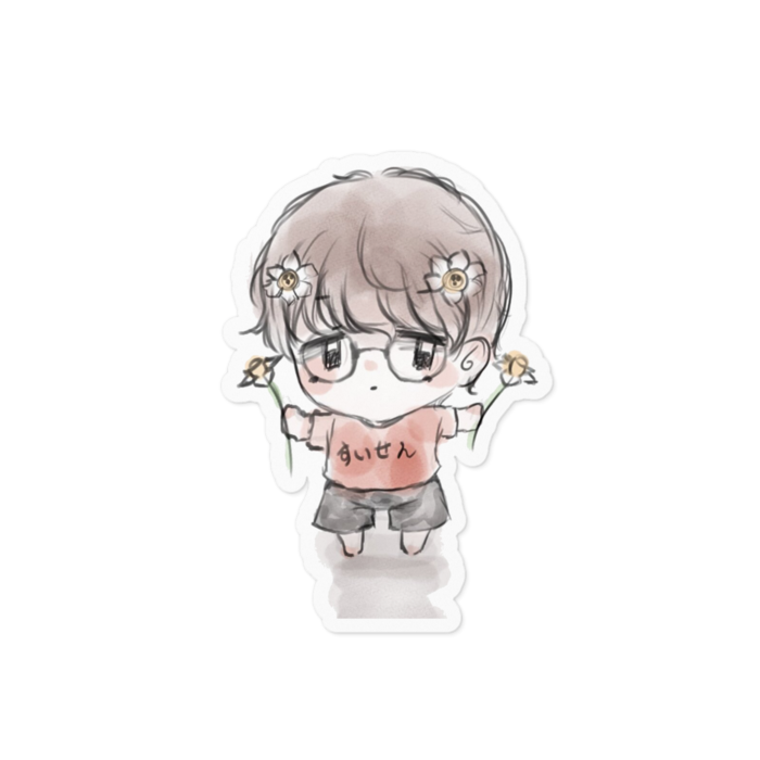 ステッカー - 100 x 100 (mm)