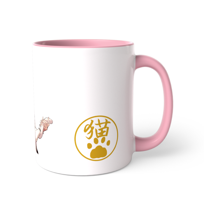 ピンク - 直径 8.2cm / 高さ 9.5cm