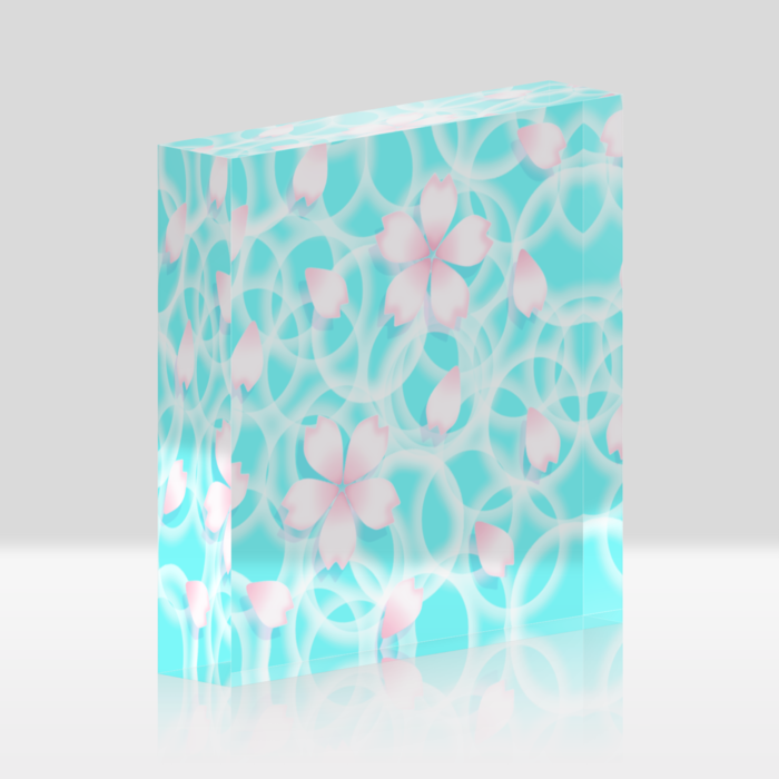 アクリルブロック - 100x100mm
