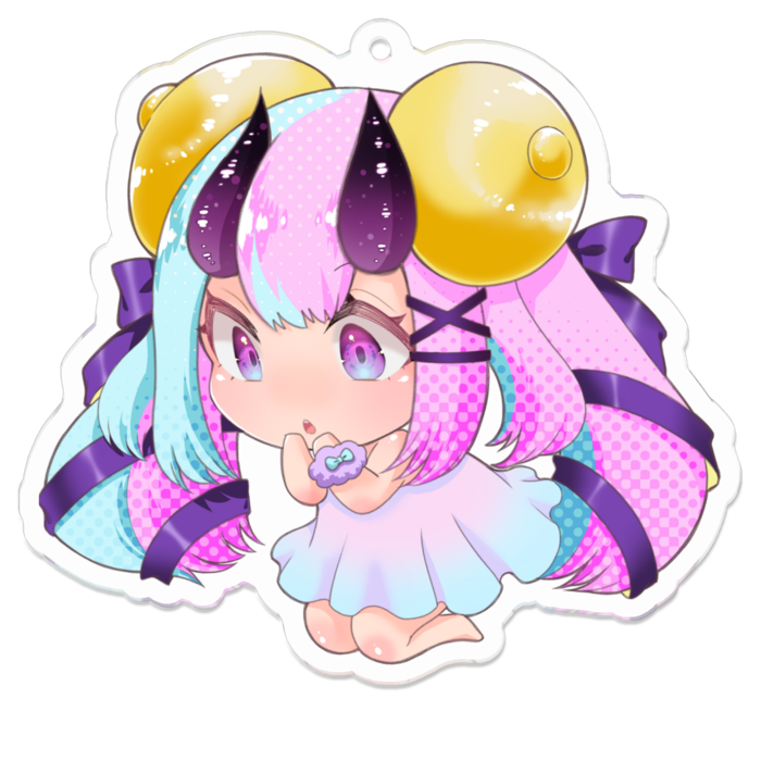 アクリルキーホルダー - 70 x 70 (mm)
