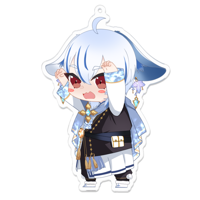 アクリルキーホルダー - 100 x 100 (mm)