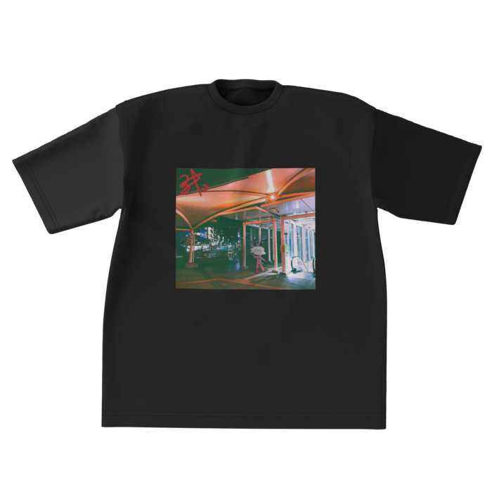 ビッグシルエットTシャツ - XL - 正面