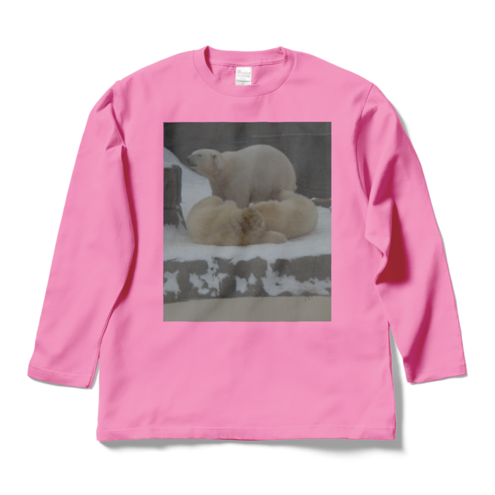 ロングスリーブTシャツ - L - ピンク