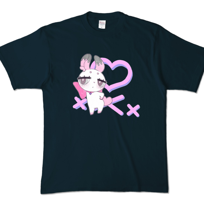カラーTシャツ - XL - ネイビー (濃色)