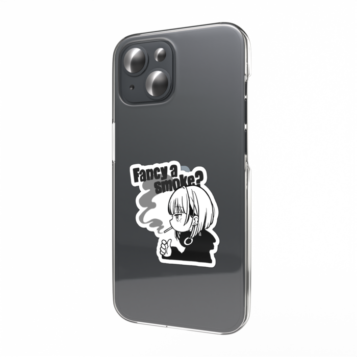 スマホステッカー - モノクロ