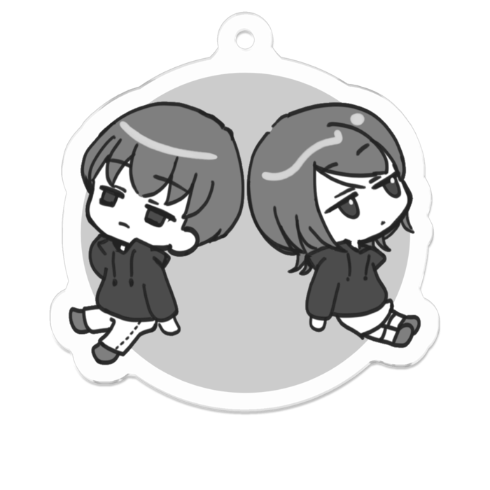 アクリルキーホルダー - W50 × 50mm 以内