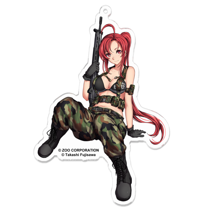 アクリルキーホルダー - 100 x 100 (mm)