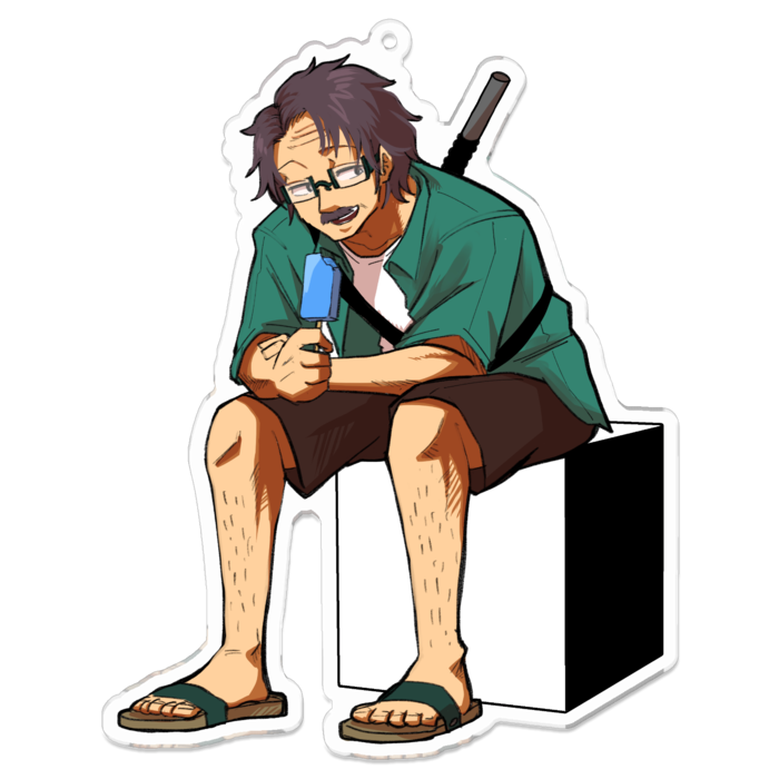 アクリルキーホルダー - 100 x 100 (mm)