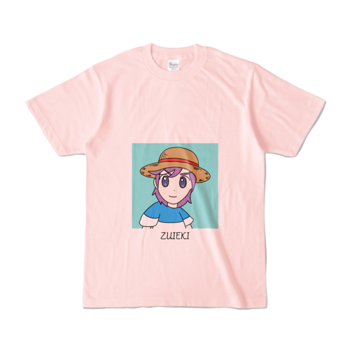 カラーTシャツ - S - ライトピンク (淡色)