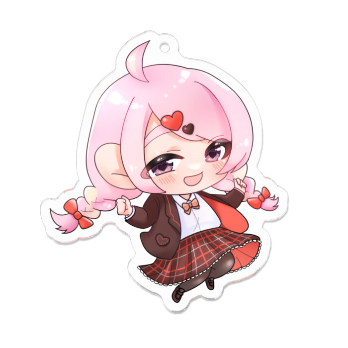 アクリルキーホルダー - 70 x 70 (mm)