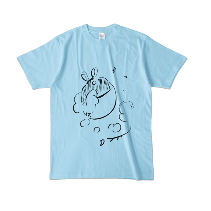 カラーTシャツ - L - ライトブルー (淡色)