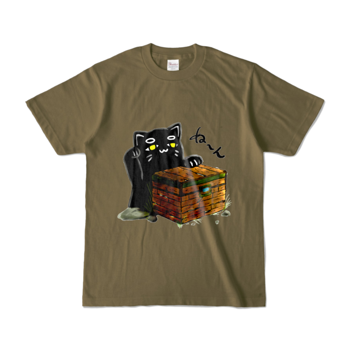 カラーTシャツ - S - オリーブ (濃色)