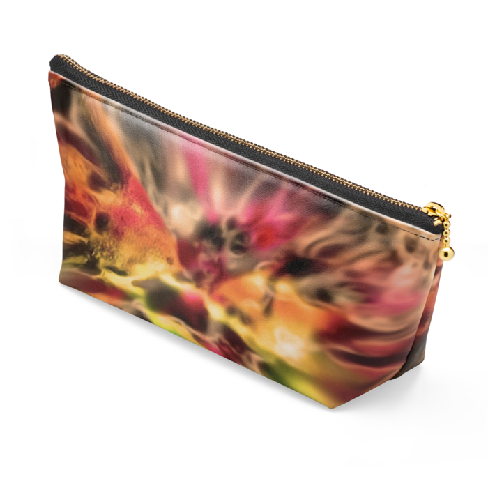 ポーチ - 長さ21.5cm / 高さ10cm - ブラック