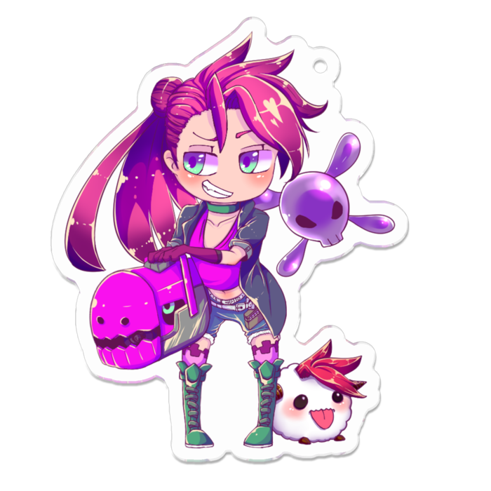 アクリルキーホルダー - 70 x 70 (mm)