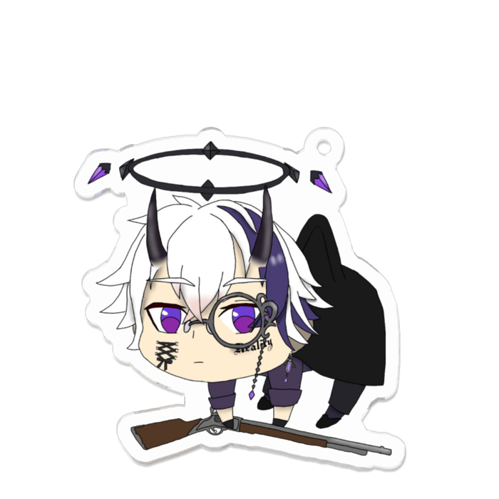 アクリルキーホルダー - 70 x 70 (mm)