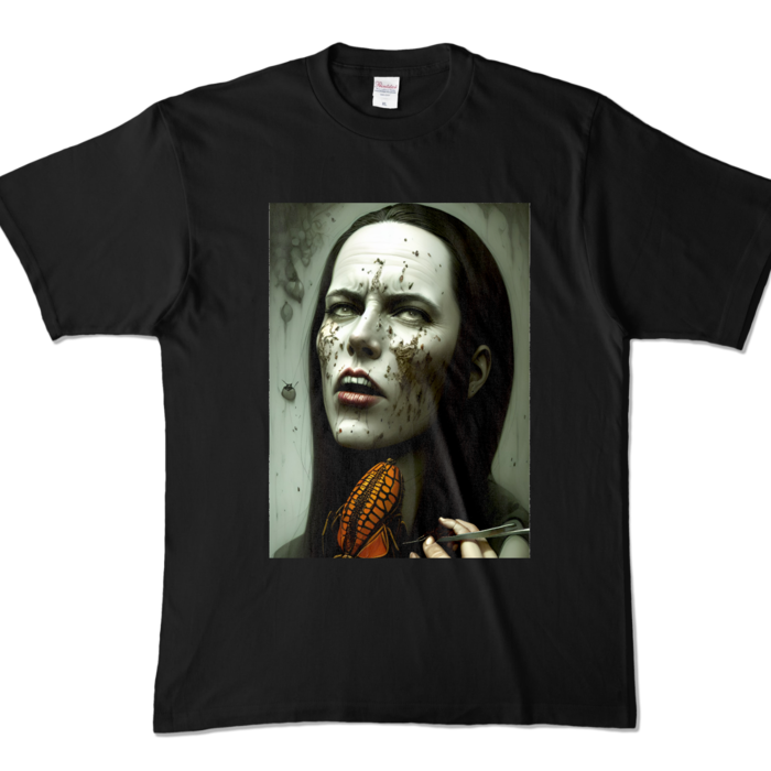 カラーTシャツ - XL - ブラック (濃色)