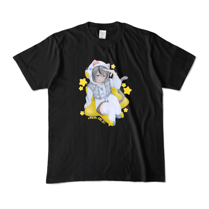 カラーTシャツ - M - ブラック (濃色)