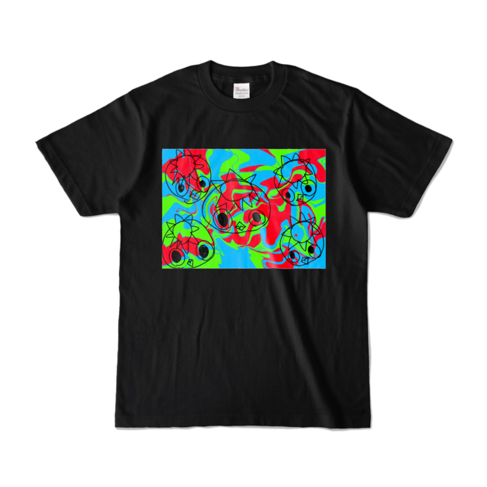 カラーTシャツ - S - ブラック (濃色)