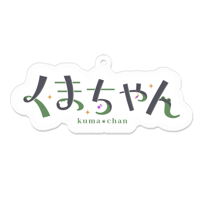 アクリルキーホルダー - 70 x 70 (mm)