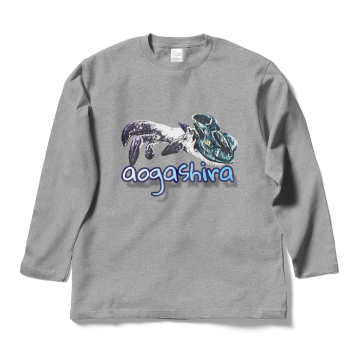 ロングスリーブTシャツ - L - 杢グレー