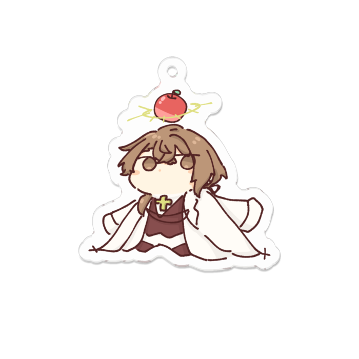 アクリルキーホルダー - 70 x 70 (mm)