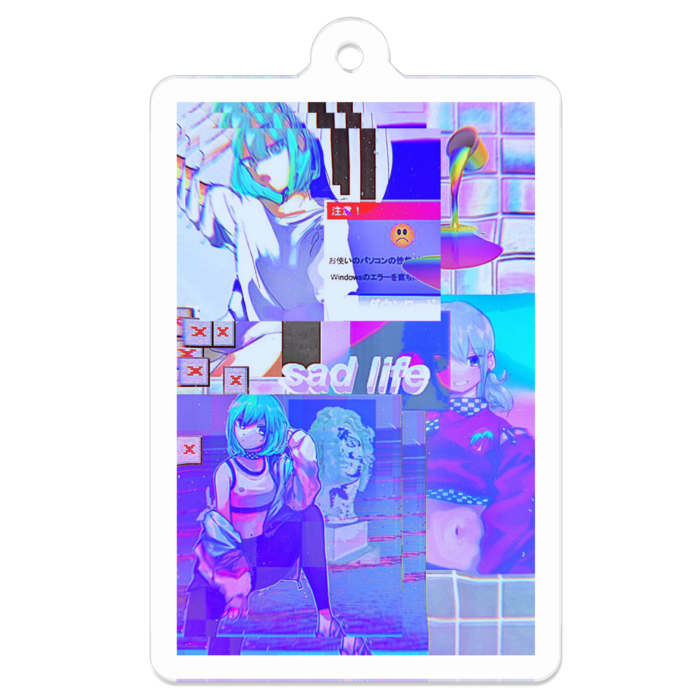 アクリルキーホルダー - 50 x 50 (mm)(1)