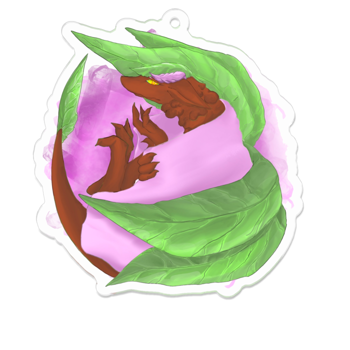 アクリルキーホルダー - 70 x 70 (mm)