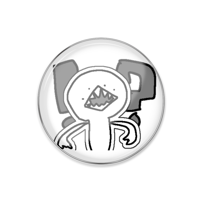 ピンバッジ - 丸形25mm