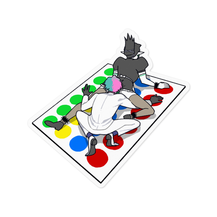 ステッカー - 100 x 100 (mm)