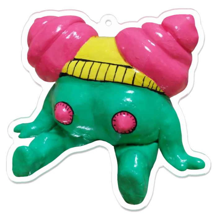 アクリルキーホルダー - 70 x 70 (mm)