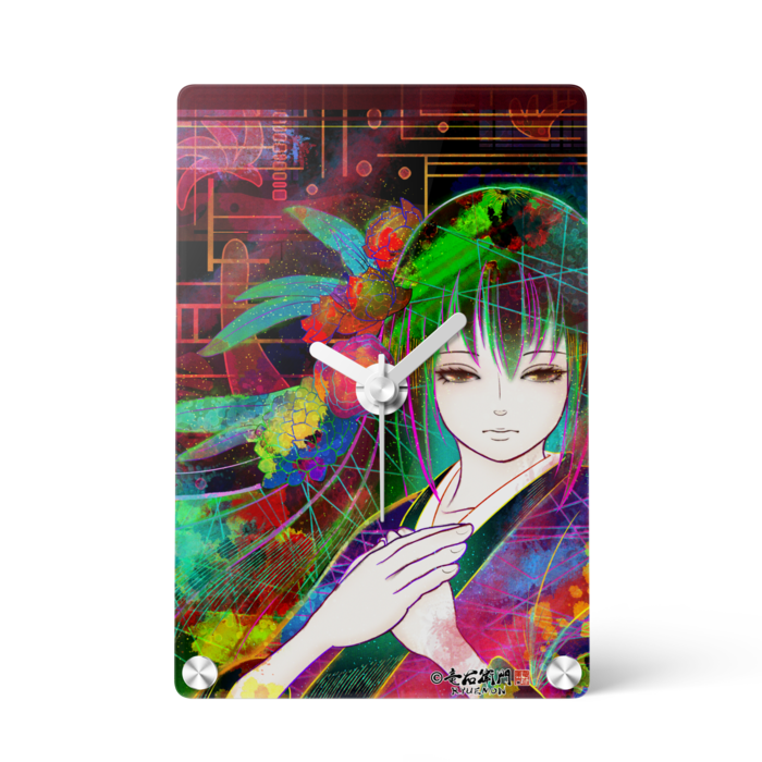 アクリル時計 - 100x148mm