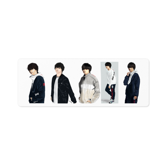 ステッカー - 100 x 100 (mm)