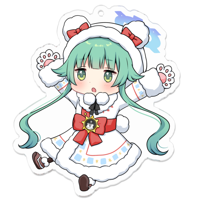 アクリルキーホルダー - 70 x 70 (mm)