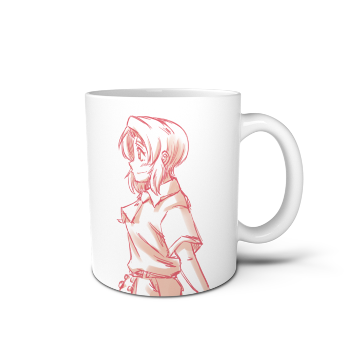 マグカップ - 直径 8 cm / 高さ 9.5 cm