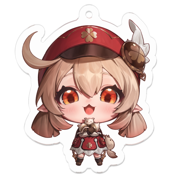 アクリルキーホルダー - 50 x 50 (mm)