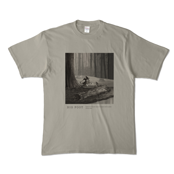 カラーTシャツ - XL - シルバーグレー (淡色)