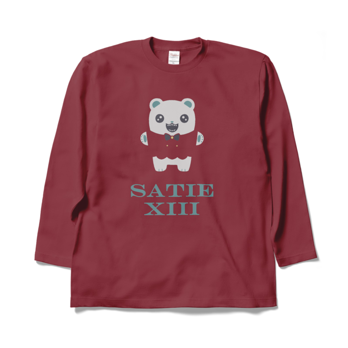 ロングスリーブTシャツ - XL - バーガンディ