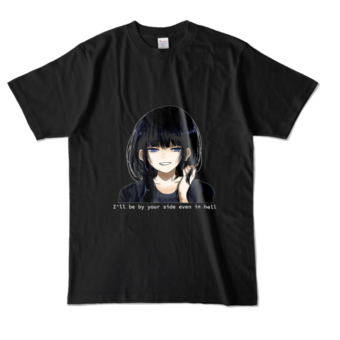 カラーTシャツ - L - ブラック (濃色)