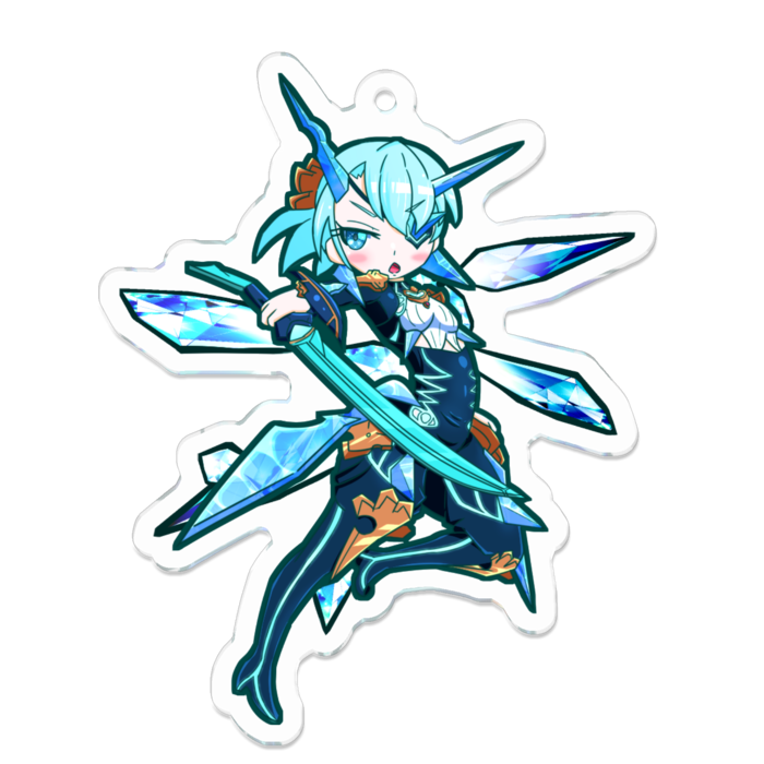 アクリルキーホルダー - 70 x 70 (mm)