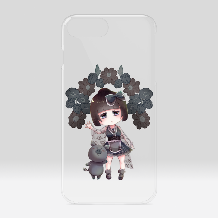 クリアiPhoneケース - iPhone 6 Plus / 7 Plus / 8 Plus