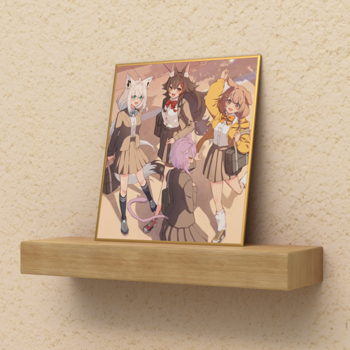 色紙 - ミニ（H135 × W120mm）