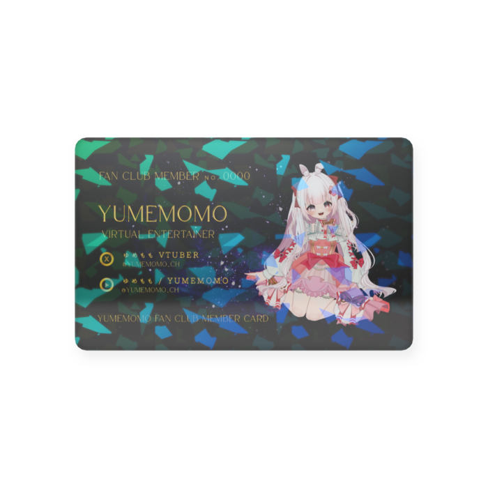 プラスチックカード - 会員証（85.6 × 54mm）