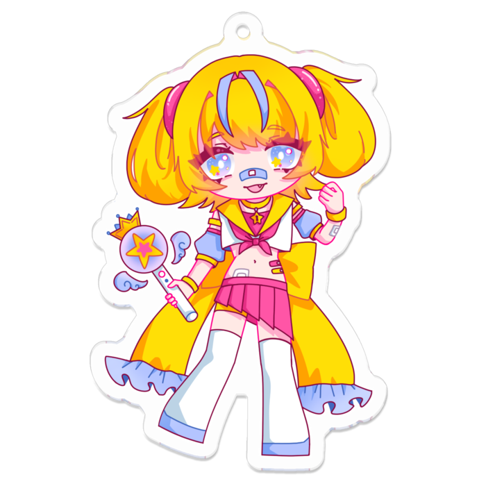 アクリルキーホルダー - 70 x 70 (mm)