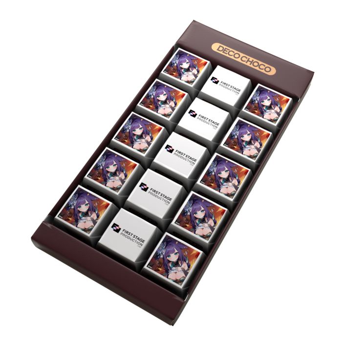 DECOチョコ - 列ごとにデザイン