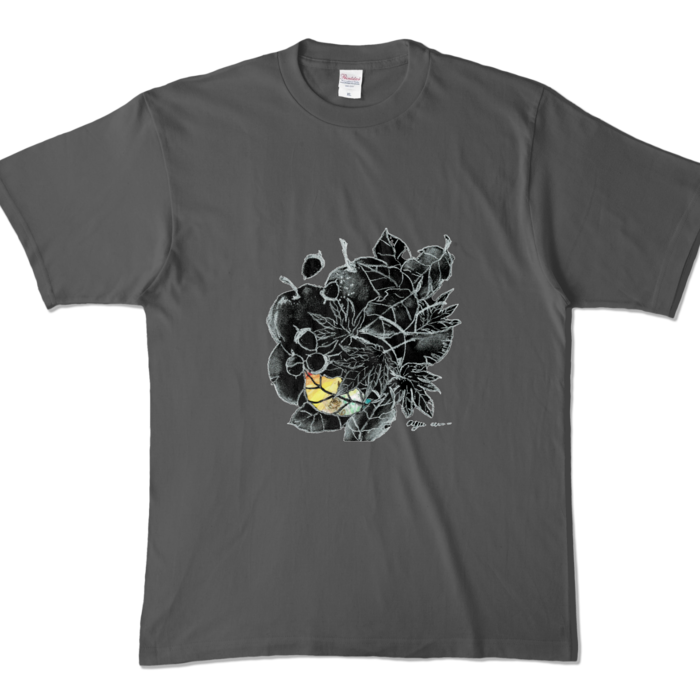 カラーTシャツ - XL - チャコール (濃色)