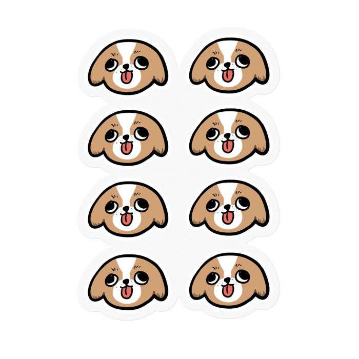ステッカー - 100 x 100 (mm)
