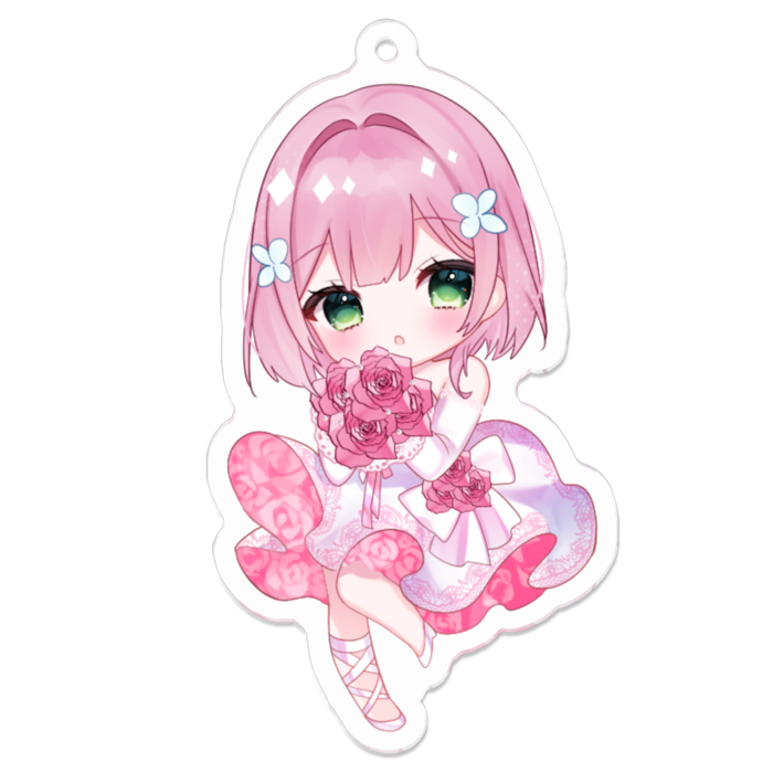 アクリルキーホルダー - 70 x 70 (mm)