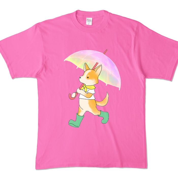 カラーTシャツ - XL - ピンク (濃色)